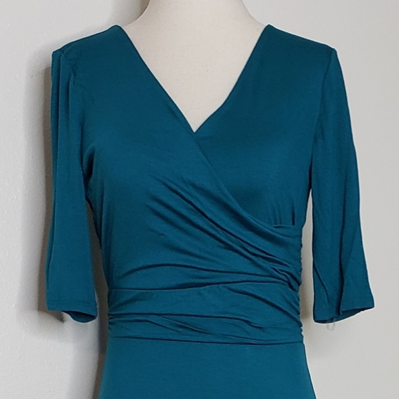 New Gilli Boutique Teal Maxi Dress Tall - Picture 3 of 10